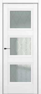 grand do baguette b3 satinato s risunkom romb belyj matovyj